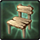 Worn Plain Wooden Chair
