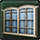 White Two-layer Window